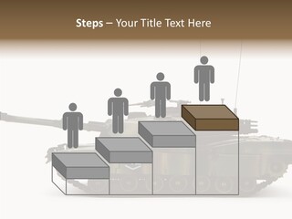 Armored Battle Gun PowerPoint Template