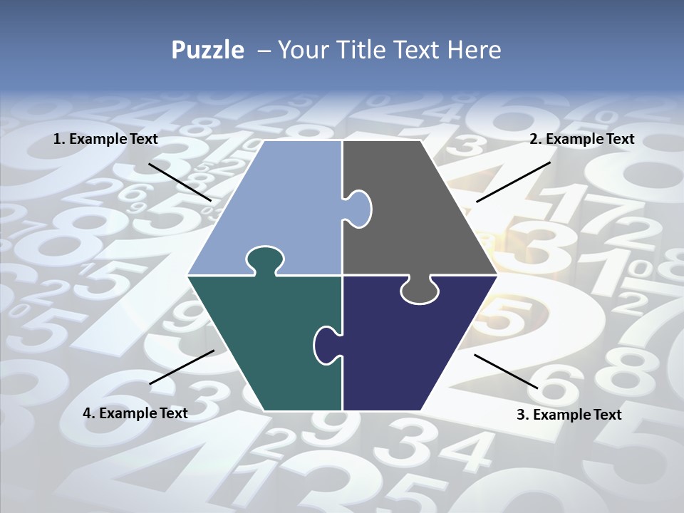 Figure Background Two PowerPoint Template