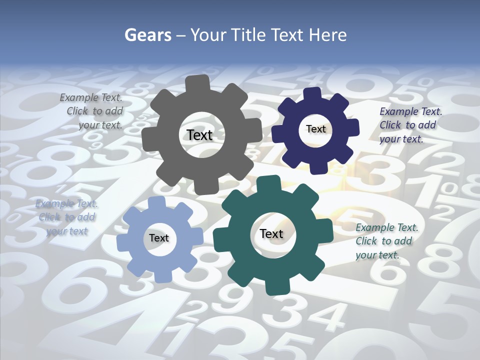 Figure Background Two PowerPoint Template