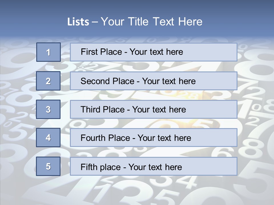 Figure Background Two PowerPoint Template