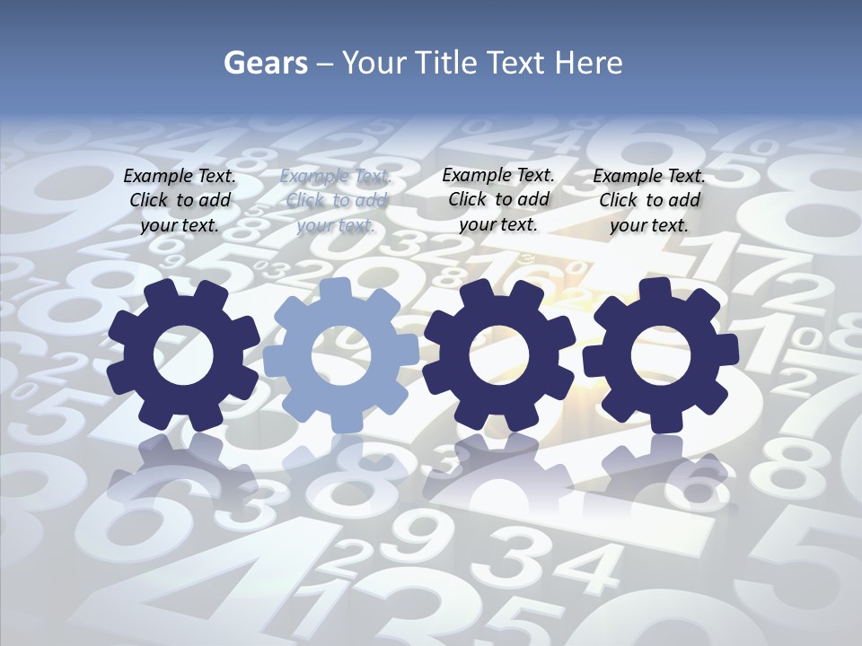 Figure Background Two PowerPoint Template