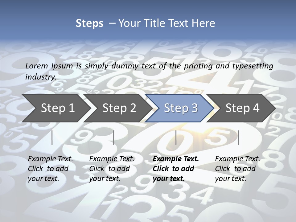 Figure Background Two PowerPoint Template