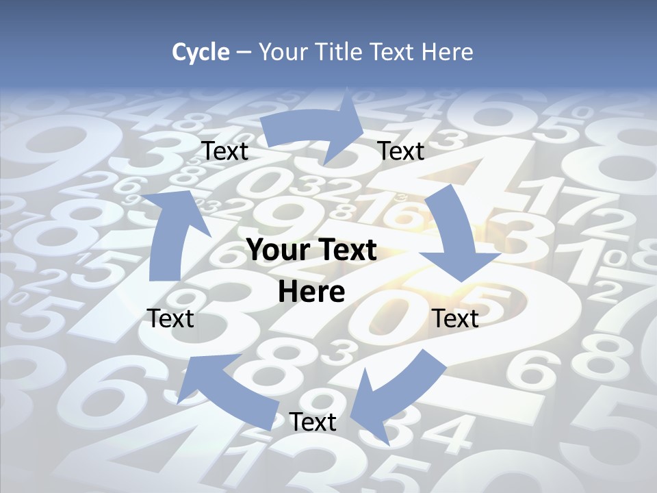 Figure Background Two PowerPoint Template