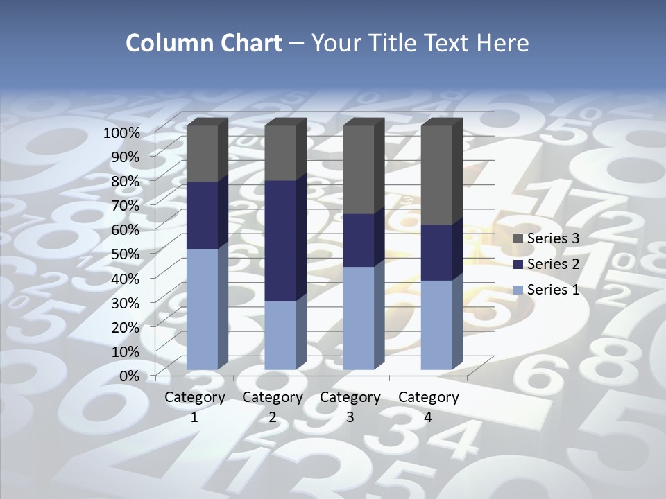 Figure Background Two PowerPoint Template