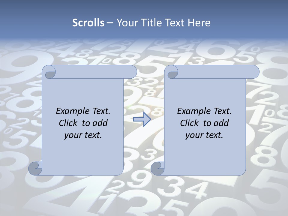 Figure Background Two PowerPoint Template