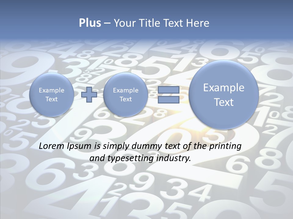 Figure Background Two PowerPoint Template