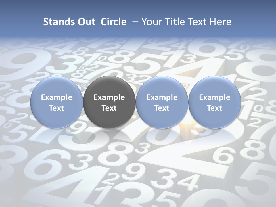 Figure Background Two PowerPoint Template