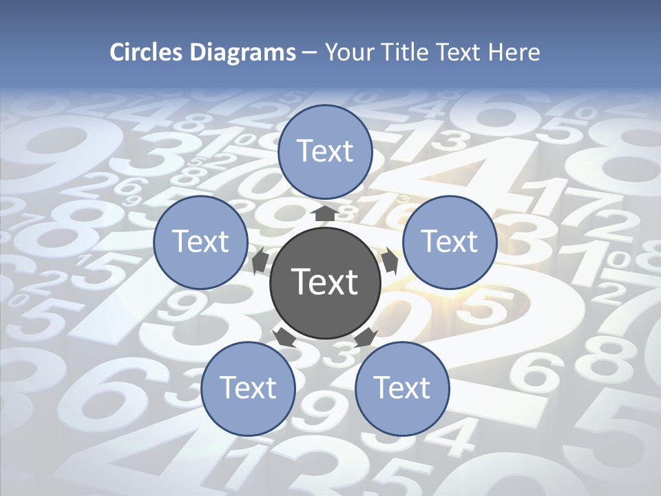 Figure Background Two PowerPoint Template