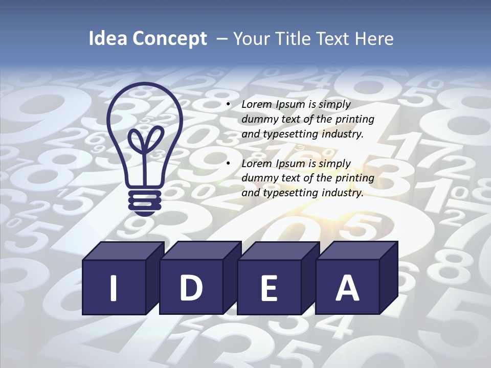 Figure Background Two PowerPoint Template