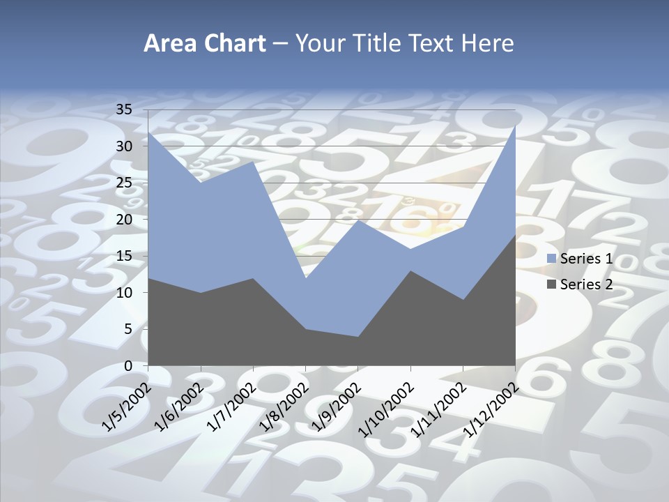 Figure Background Two PowerPoint Template