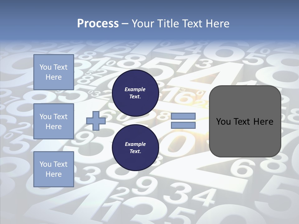 Figure Background Two PowerPoint Template