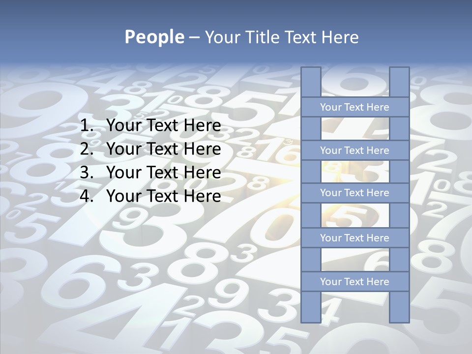 Figure Background Two PowerPoint Template