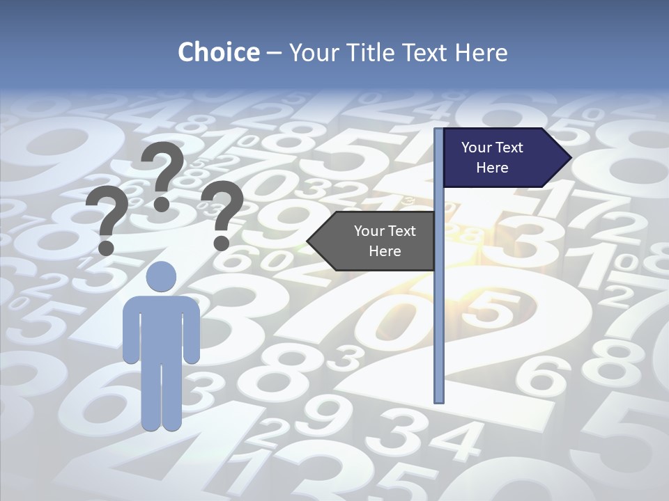 Figure Background Two PowerPoint Template