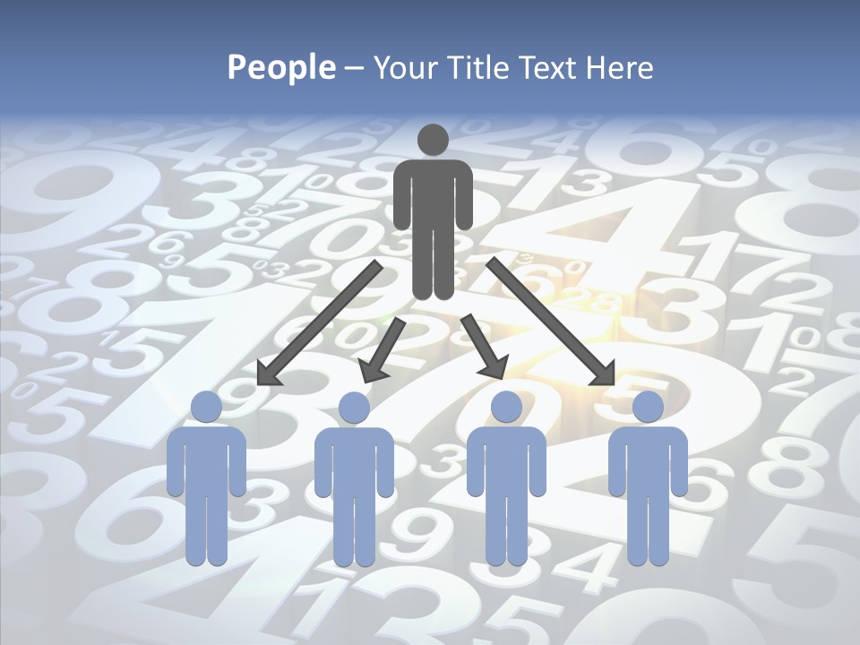 Figure Background Two PowerPoint Template