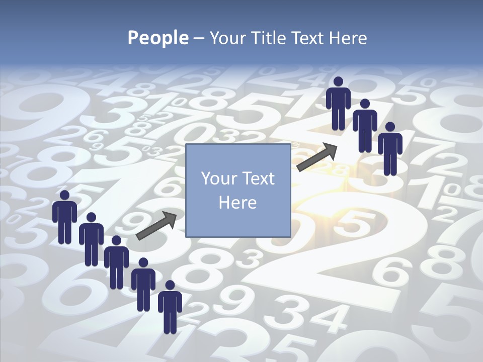 Figure Background Two PowerPoint Template