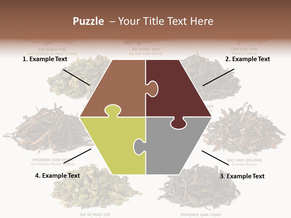 Osmanthus Wu Yi Iron Goddess Of Mercy PowerPoint Template