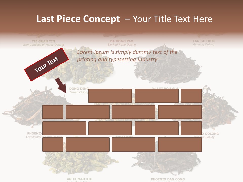 Osmanthus Wu Yi Iron Goddess Of Mercy PowerPoint Template