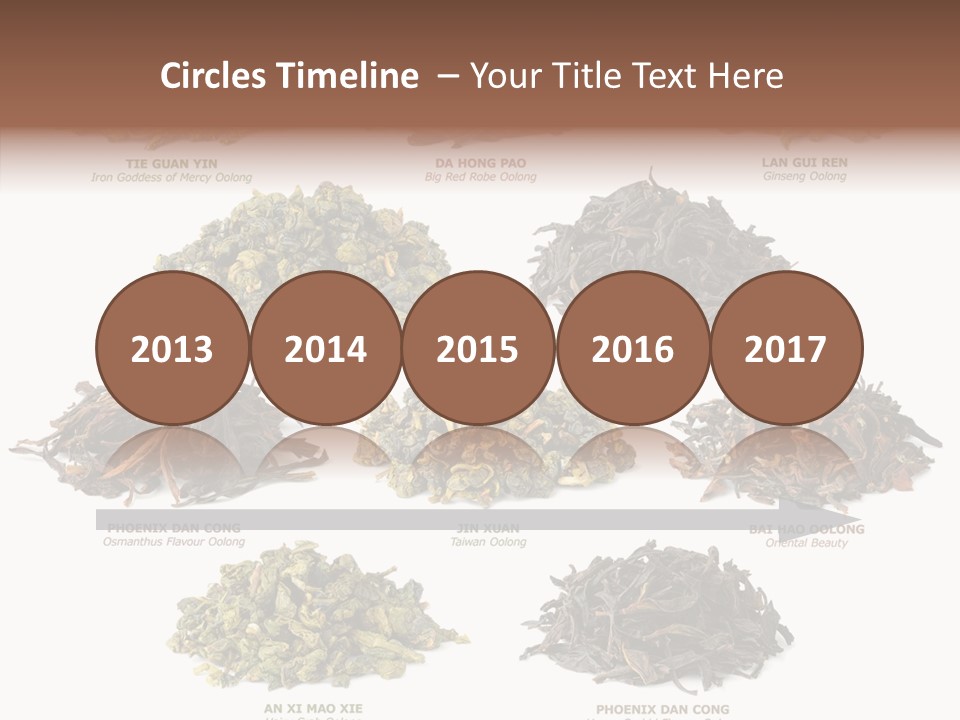 Osmanthus Wu Yi Iron Goddess Of Mercy PowerPoint Template