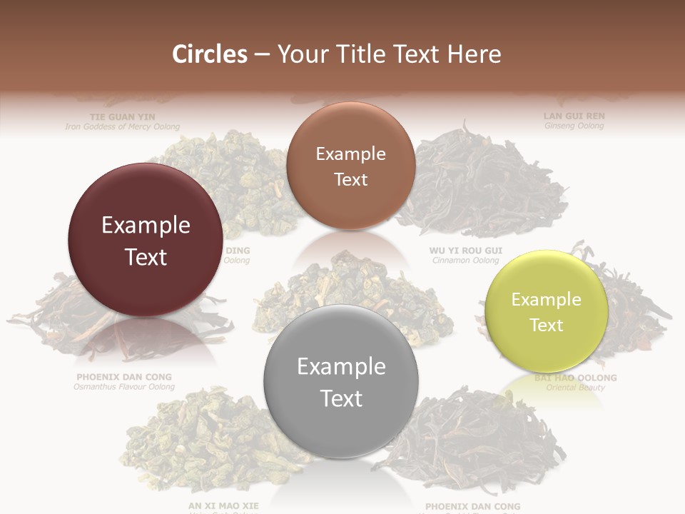 Osmanthus Wu Yi Iron Goddess Of Mercy PowerPoint Template