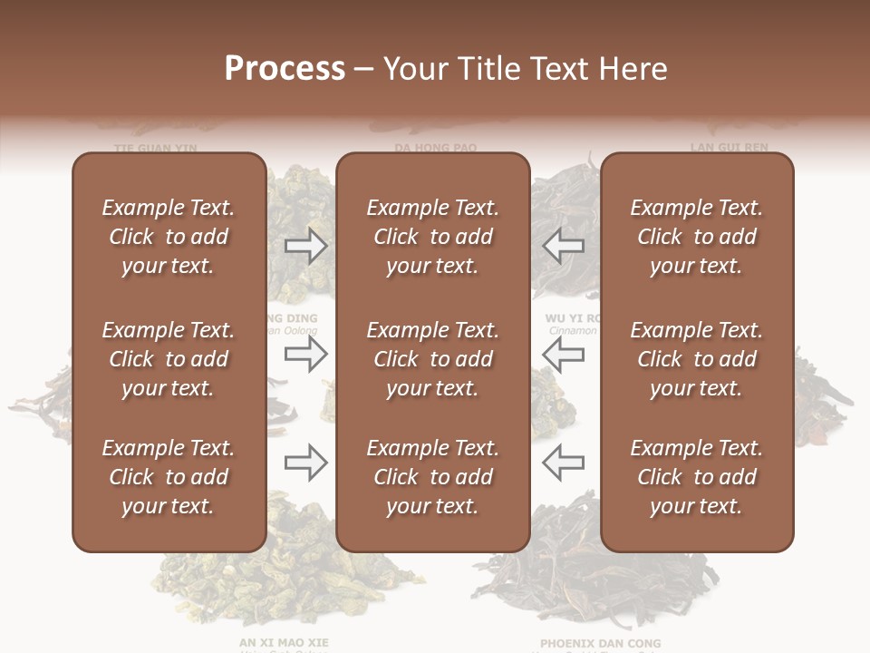 Osmanthus Wu Yi Iron Goddess Of Mercy PowerPoint Template