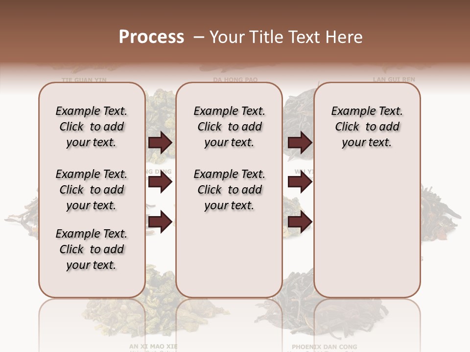 Osmanthus Wu Yi Iron Goddess Of Mercy PowerPoint Template