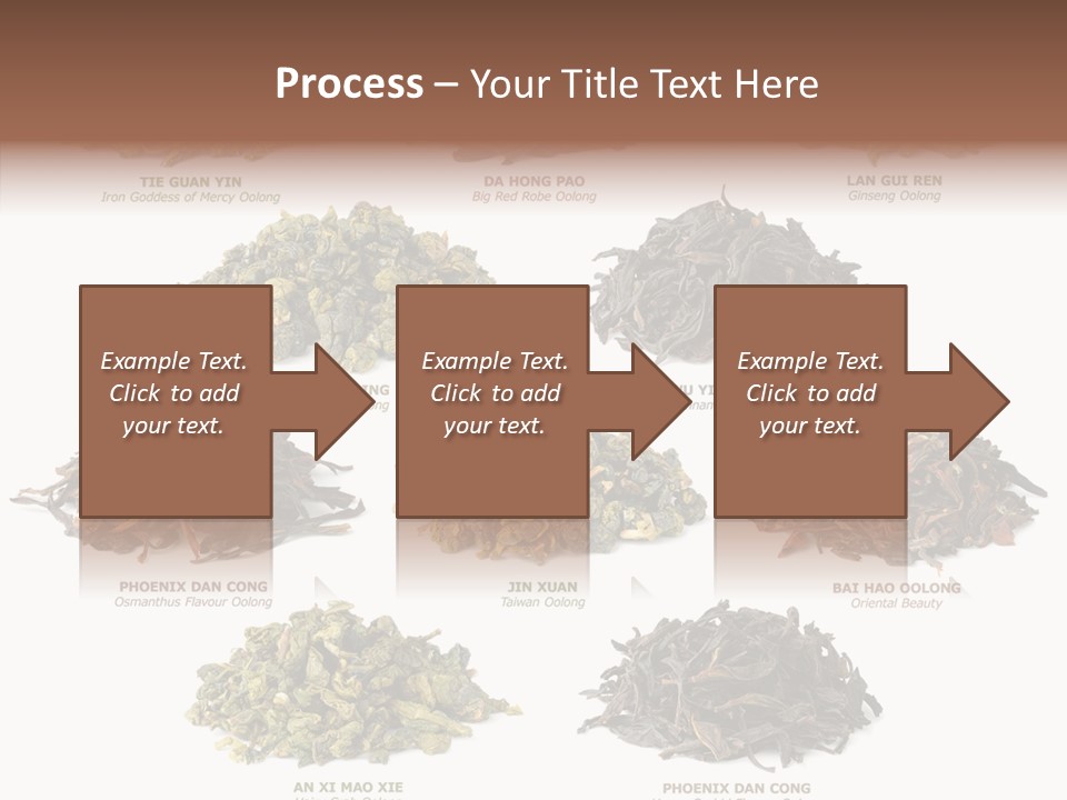 Osmanthus Wu Yi Iron Goddess Of Mercy PowerPoint Template