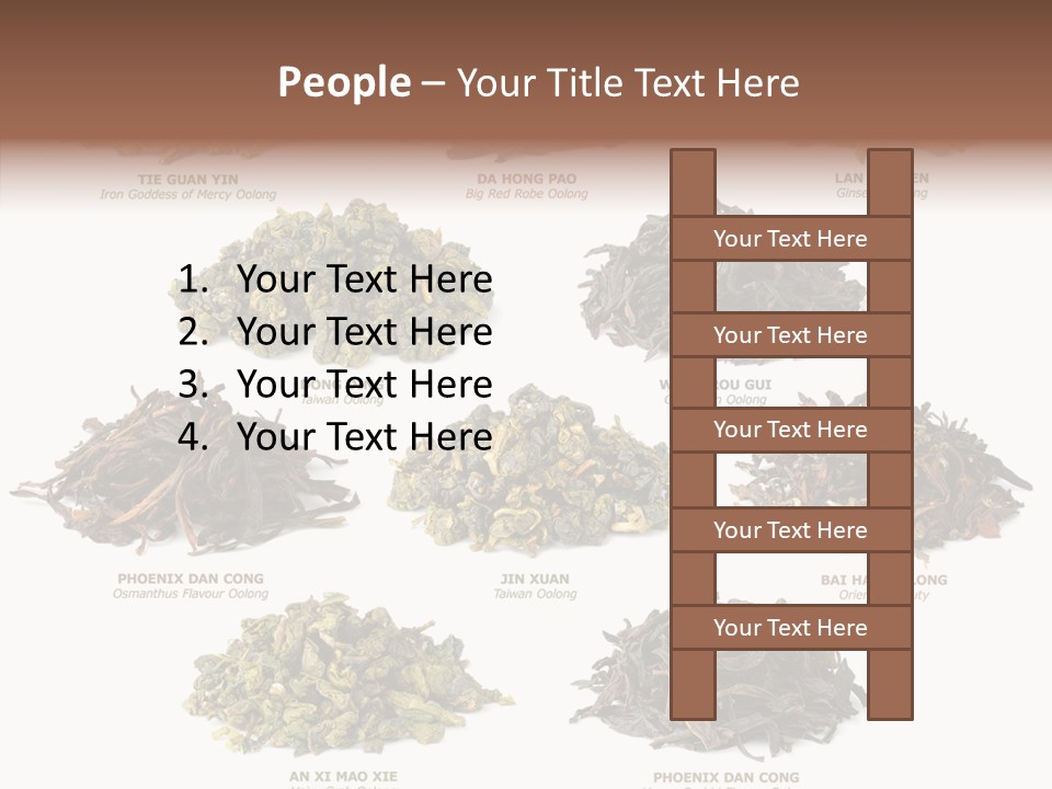 Osmanthus Wu Yi Iron Goddess Of Mercy PowerPoint Template