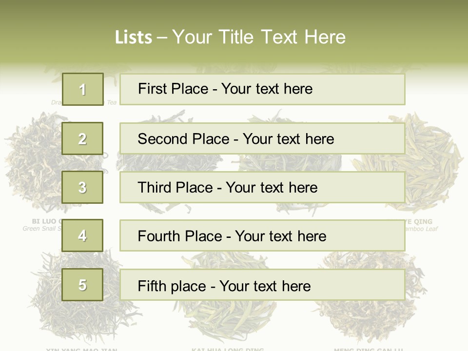 Above Flavour East PowerPoint Template