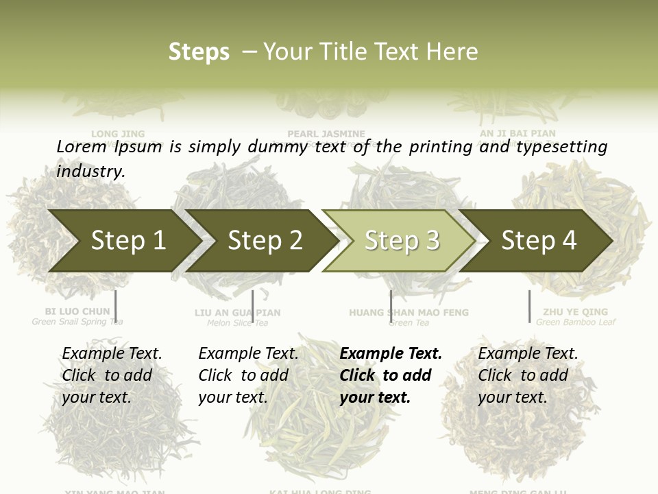Above Flavour East PowerPoint Template