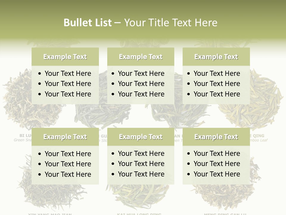 Above Flavour East PowerPoint Template