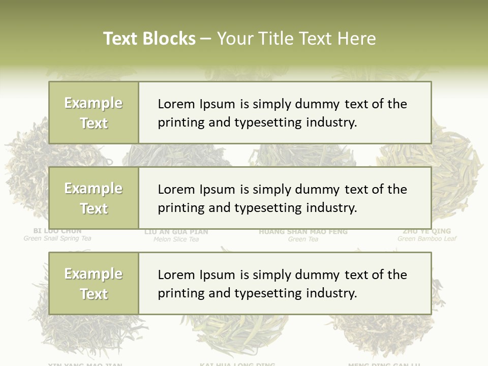 Above Flavour East PowerPoint Template