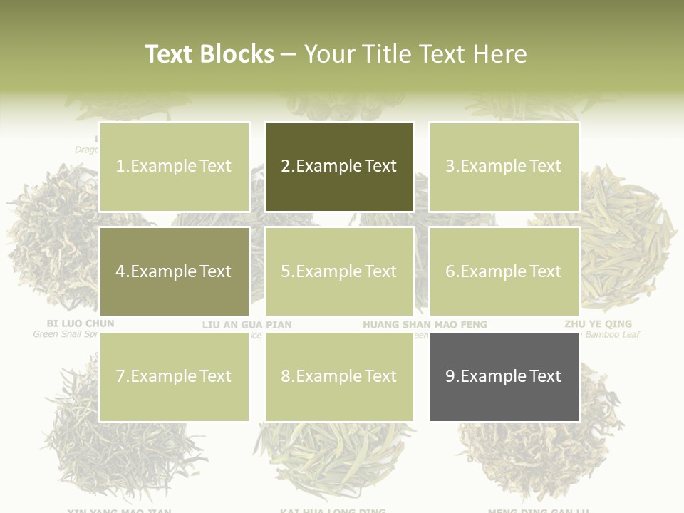Above Flavour East PowerPoint Template
