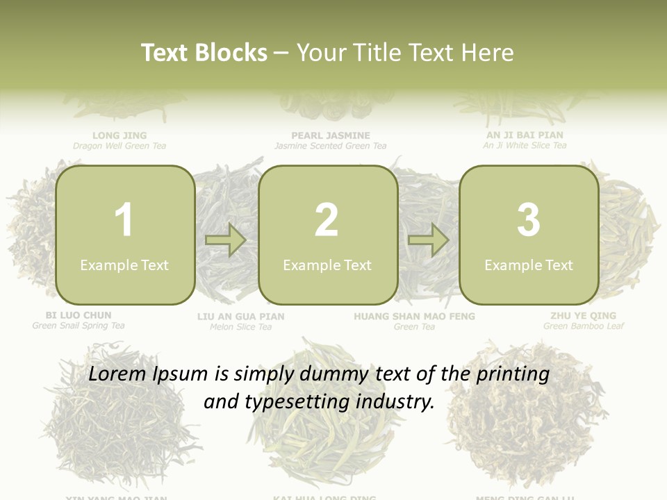 Above Flavour East PowerPoint Template