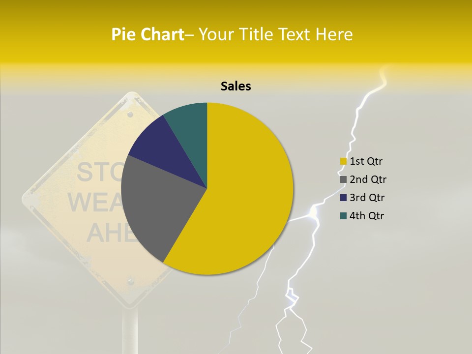 Road Gloom Energy PowerPoint Template