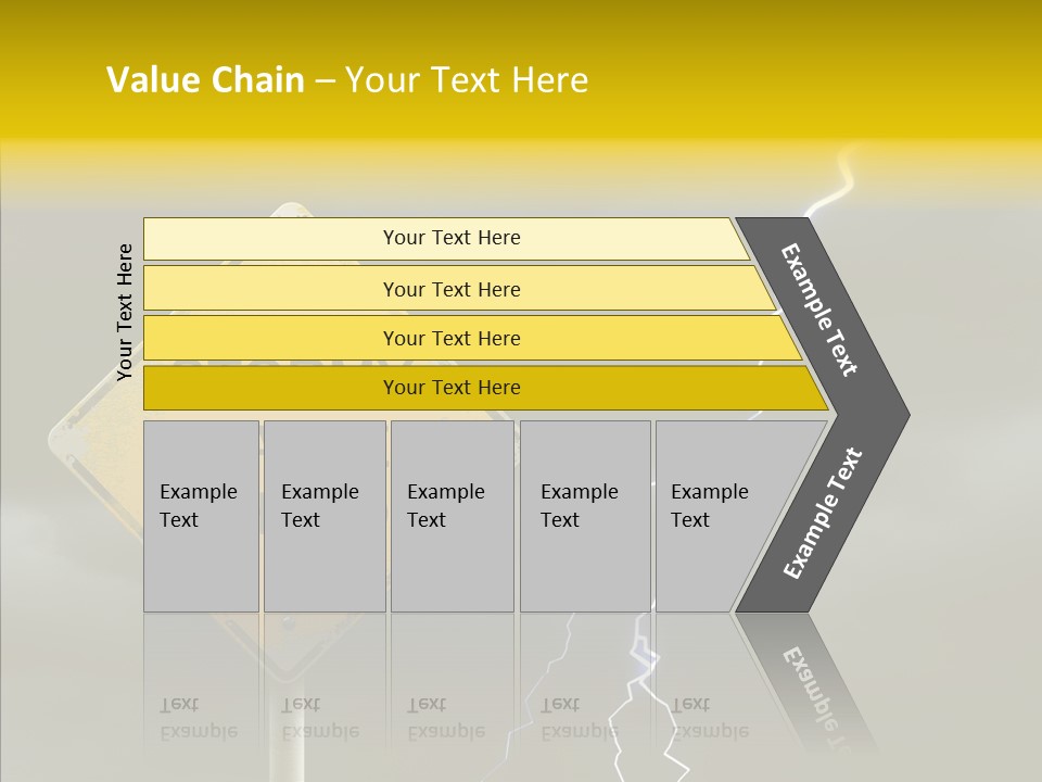 Road Gloom Energy PowerPoint Template