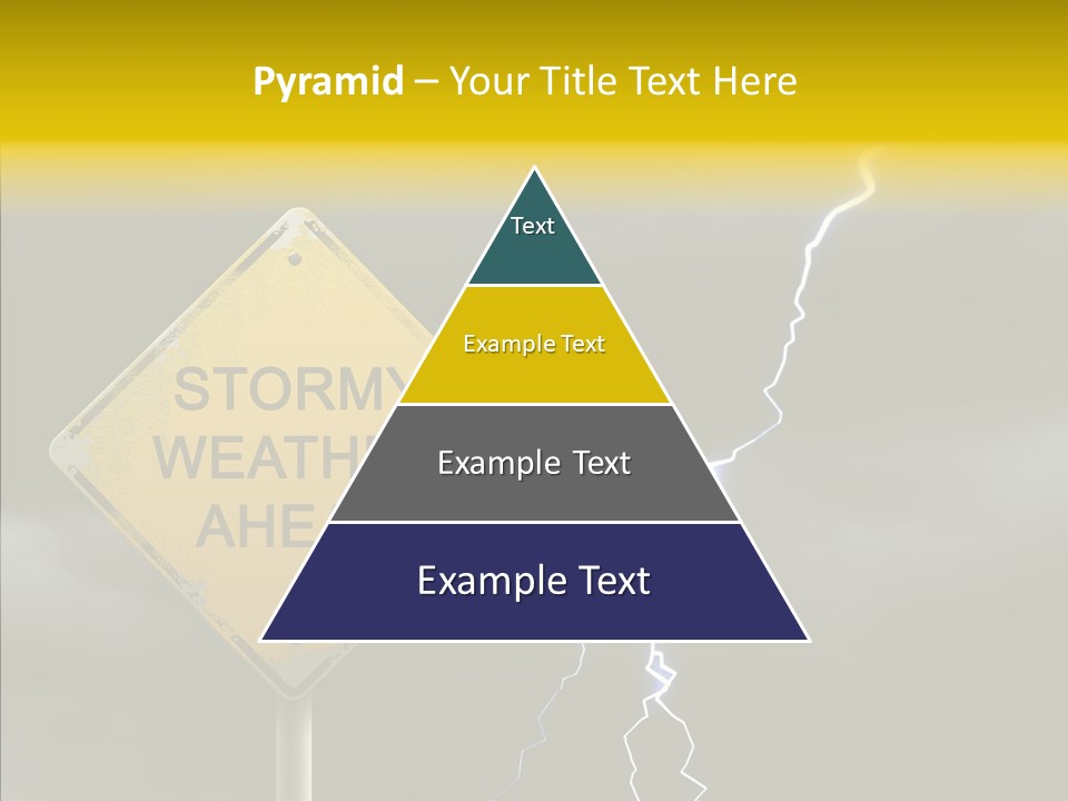 Road Gloom Energy PowerPoint Template