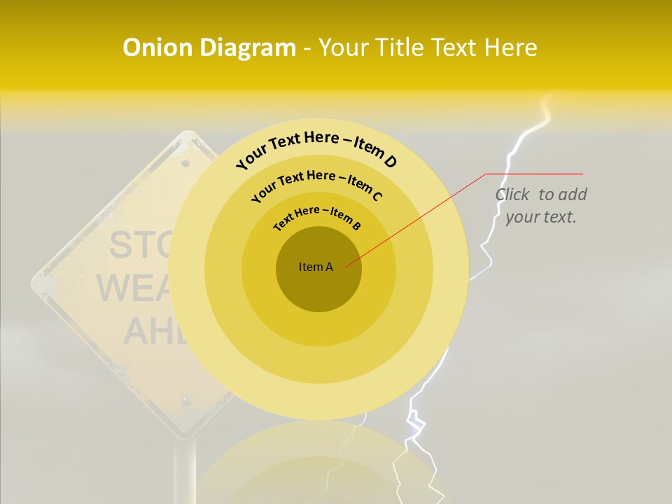 Road Gloom Energy PowerPoint Template