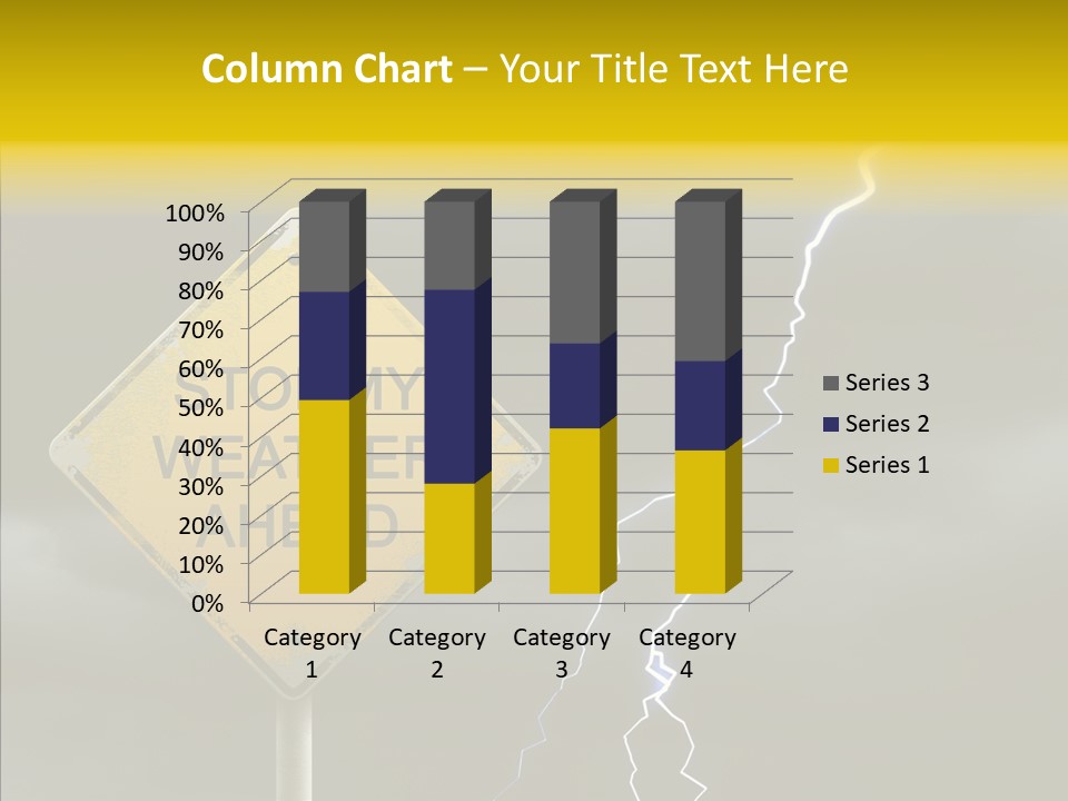 Road Gloom Energy PowerPoint Template