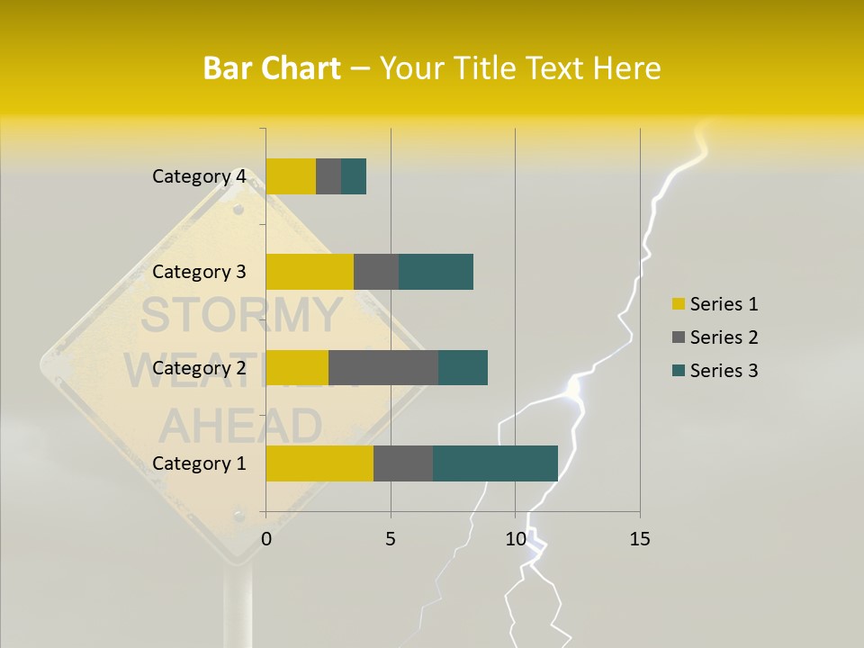 Road Gloom Energy PowerPoint Template