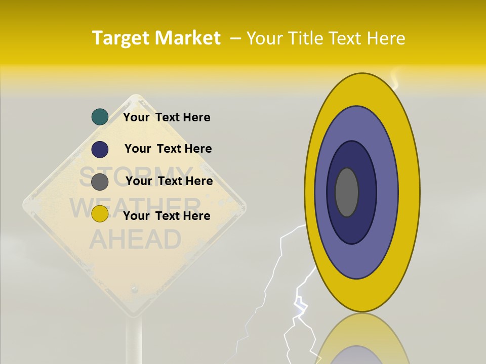 Road Gloom Energy PowerPoint Template