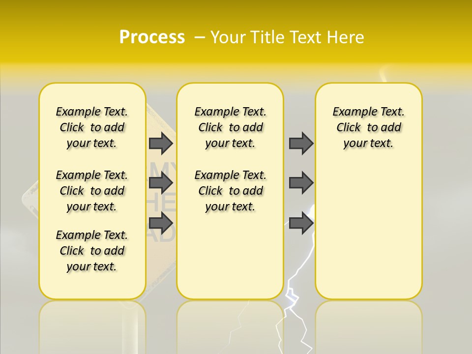 Road Gloom Energy PowerPoint Template