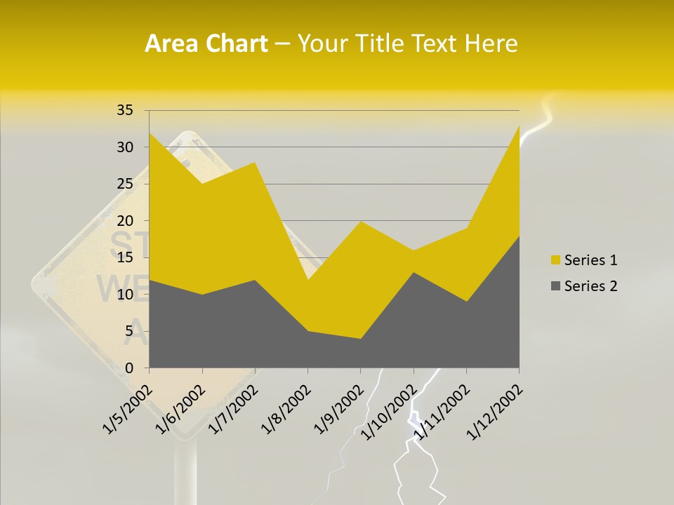Road Gloom Energy PowerPoint Template