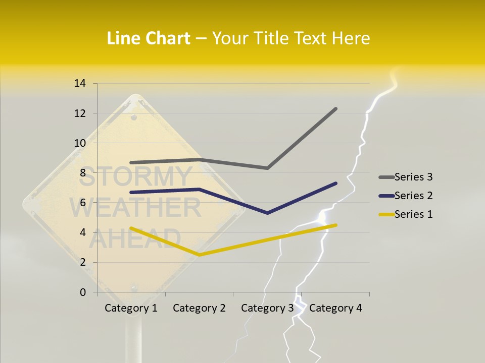 Road Gloom Energy PowerPoint Template