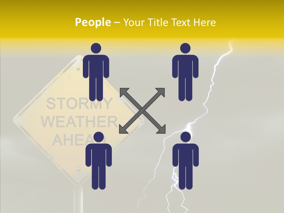 Road Gloom Energy PowerPoint Template