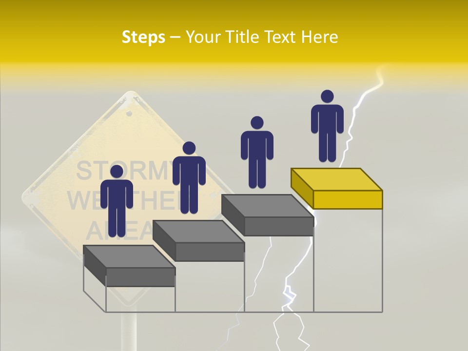 Road Gloom Energy PowerPoint Template