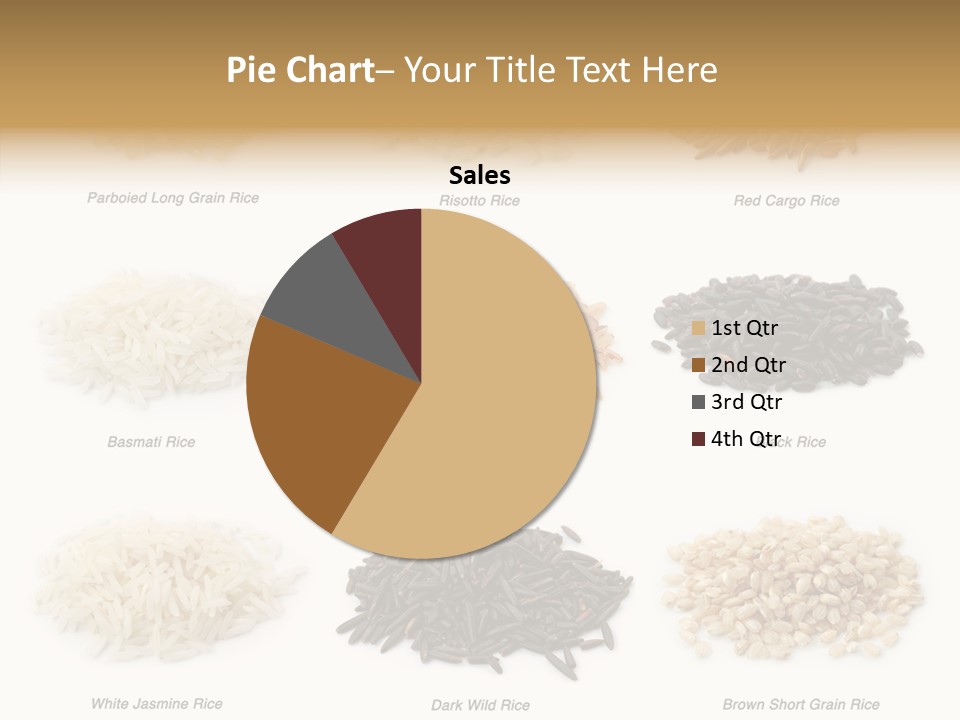 Rice Asia Pile PowerPoint Template