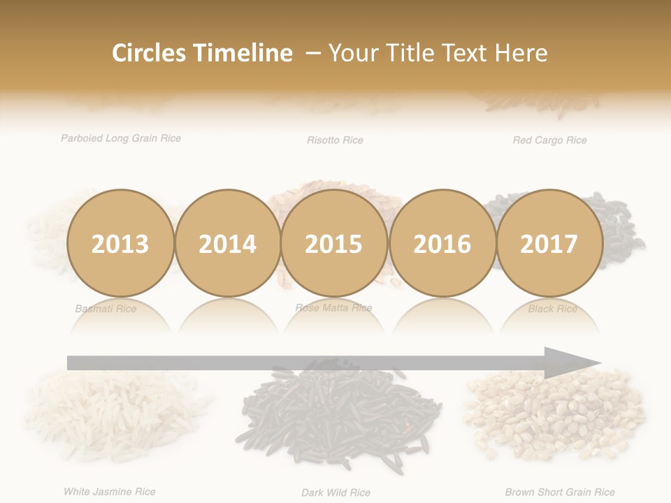 Rice Asia Pile PowerPoint Template