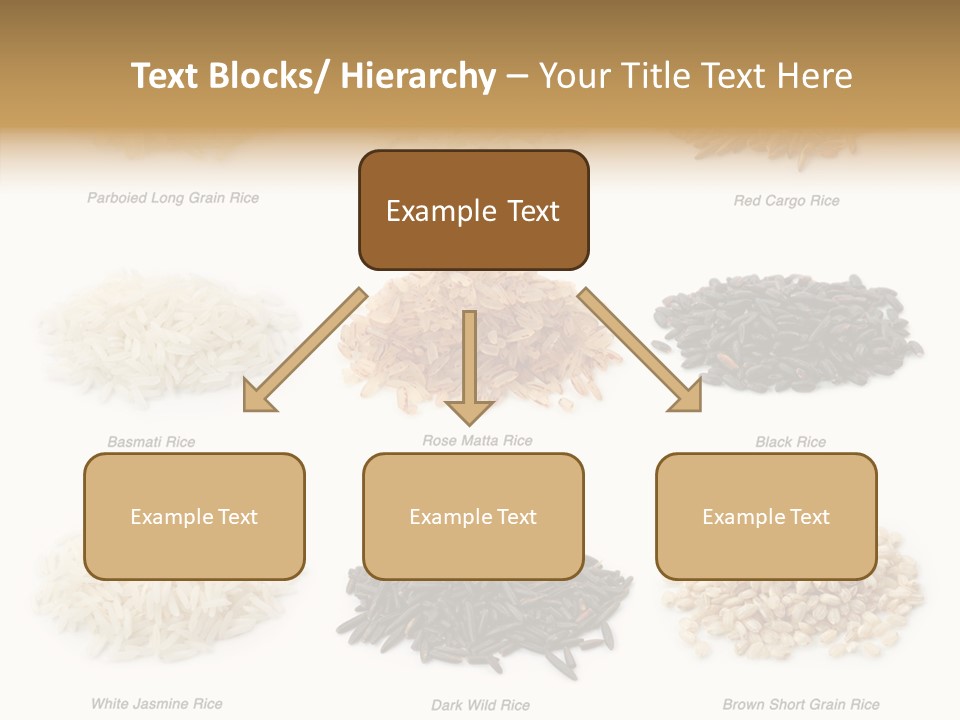 Rice Asia Pile PowerPoint Template
