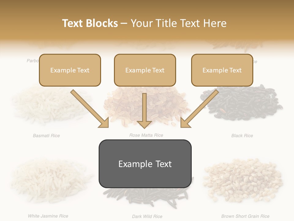 Rice Asia Pile PowerPoint Template