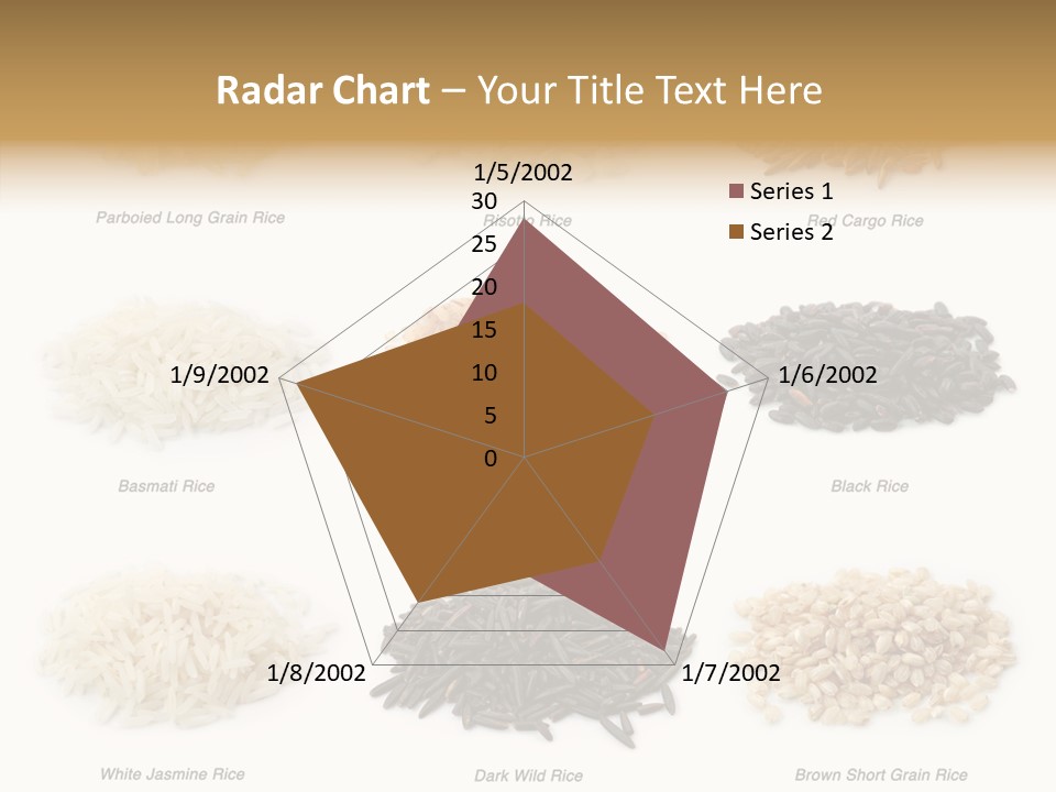 Rice Asia Pile PowerPoint Template